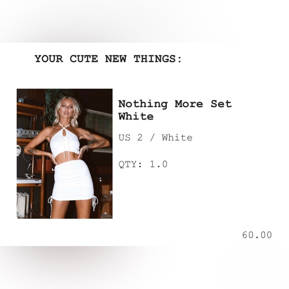 Nothing More Set White - Picture 2 of 7